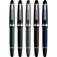 Majohn P136 Piston Fountain Pen Flexible / Flex Nib Writing Office Gift Pen picture