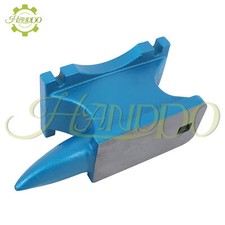 New 44Lbs Blacksmith Anvil Cast-Iron 20 kg Heat Treated Long Round Horn picture