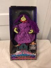 VTG T.L. Toys Disco Creepy Pal Raping Witch On Tombstone 1999 Tested Works & BOX picture