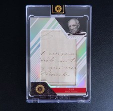 Pablo Picasso 19/50 2026 Eternal Revelation Celebrities  jumbo history Relic picture