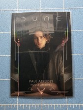 2024 Topps Chrome Dune - 1 Paul Atreides - Rainbow Refractor - Card picture