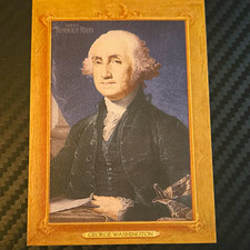 Topps 2007 Turkey Red Prominent American Leaders TRP1 George Washington Card picture