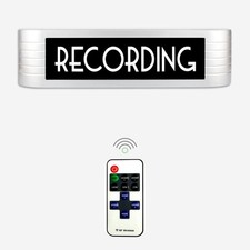 Recording Led Sign Light,Personalized Studio Office Sign,Music Studio Decorat... picture
