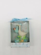 Stork With Baby Boy “It’s A Boy” in box..figurine baby shower…60 picture