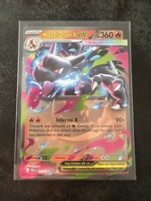 Pokémon TCG Mega Charizard X EX Card 013/094 Phantasmal Flames picture