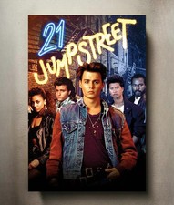 21 Jump Street 8x12 Metal TV Show Poster Sign picture