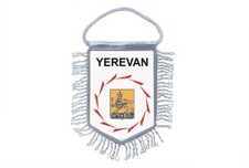 Mini Flag Country Car Decoration Yerevan Armenia picture
