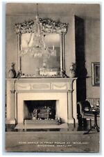 c1960s Adam Mantle In Front Parlor At Wickland Scene Bardstown Kentucky Postcard picture