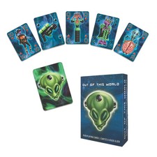Rivers Edge Products Playing Cards, 1 Deck of Themed Cards, Aliens Cards picture