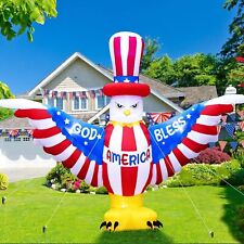 Independence Day Patriotic Inflatable Outdoor Decorations, BAINA Multicolor  picture