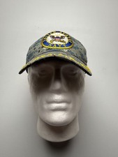 United States Navy Camo Hat Cap Adjustable By Sea Air Land USN Eagle Emblems picture