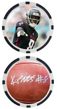KYLE PITTS - ATLANTA FALCONS - POKER CHIP -  ***SIGNED/AUTO*** picture