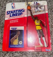 1988 Kenner Starting Lineup Kareem Abdul Jabbar HOF Lakers Figure SEALED picture