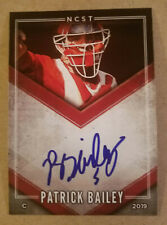 Patrick Bailey auto 2020 Top Draft Pick signed photo card picture