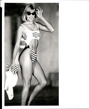 LAE2 Orig Photo TIGHT BODY SWIMSUIT MODEL GORGEOUS WOMAN LE CLUB SURF SWIMWEAR picture