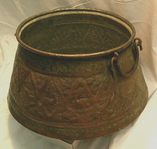 Indo-Persian Antique Large Cauldron 18th/19th Century picture