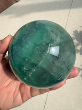 Natural Green Fluorite Sphere 2.6 lb 3.5