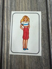 Vintage 1983 Barbie Collectible Sticker No. 202 Illustration Topps picture