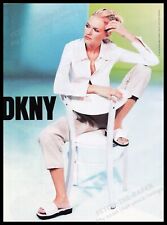 DKNY Shoes 1990s Print Advertisement Ad 1996 Chair Legs Casual picture