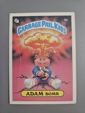 1985 Topps Garbage Pail Kids Series 1 OS1 Adam Bomb #8a π£ π£ Checklist *READ* picture