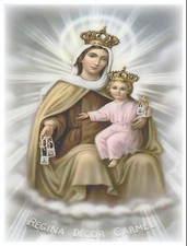 Prayer Card - Litany of Intercession to Our Lady of Mount Carmel (Pack of 25) picture