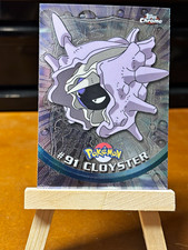 Topps 2000 Topps Chrome Pokémon Cloyster #91 Insert Non-Sport Card English picture
