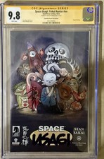 SPACE USAGI: YOKAI HUNTER | MOMOKO PURPLE FOIL EDITION | SIGNED BY MOMOKO 2023 picture