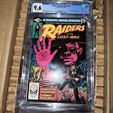 Raiders of the Lost Ark Movie #1 CGC 9.6 1981 picture