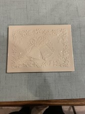 Vintage Lenox French Whote Christmas Bells Trivet 7.5 By 6” picture