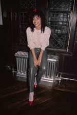 American actress model Ola Ray USA 1984 She played the girlfriend - Old Photo 1 picture