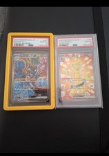 Pokemon PSA 10 2 Japanese Cards: Palafin ex SAR, Gholdengo ex SR picture