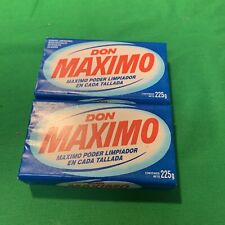 Don Maximo Detergent Soap Stain Remover Laundry Vintage Mexico Lot Of 2 NOS picture
