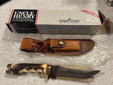 Schrade Uncle Henry 153UH Vintage Knife USA NOS picture