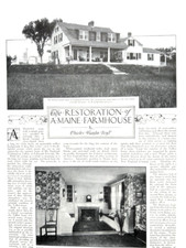 Frederick F Talbot Home 1913, Falmouth Foreside, ME, A. W. Longfellow, Architect picture