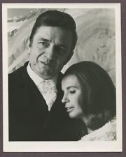Johnny Cash & June Carter 1969 Original Vintage Portrait Photo J5927 picture