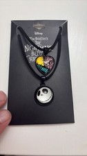 Disney Nightmare Before Christmas Jack and Sally Necklace Set picture