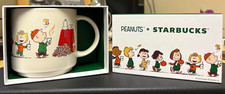 Starbucks Peanuts Snoopy Ceramic Mug 14 fl oz White/Green Coffee & Tea 2026 picture