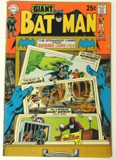 Batman #218 VG/FN Giant G67 1970 DC Comics Strange Cases From Batman Crime Files picture