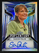 Sarah Palin 2023 Leaf Pop Century Autograph Signed Blue #/15 Alaska Governor picture