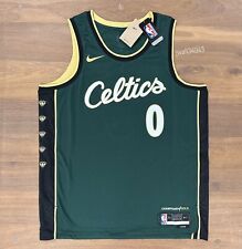 Jayson Tatum Boston Celtics Nike 2022/23 City Edition Men's NBA Swingman Jersey picture