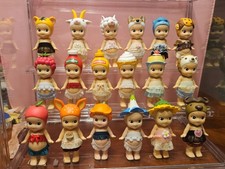 Lot of 19 Authentic Sonny Angel Figures Rare Animal Fruit Sweets Flower Dog Time picture
