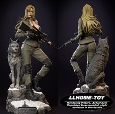 1/6 32cm Sniper wolf 3D Print Garage Kit Figure Model Unpainted Unassembled picture
