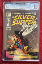 The Silver Surfer #4 (Marvel Comics February 1969) CGC 4.0 off-white to white picture