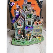 Lemax Little Monsters school house spooky town Village accessory Halloween picture