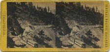 C.P.R.R Hart/Watkins series # 211 West Portal Tunnel 11 1860's picture
