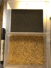 High Purity Arizona Magnetite, Fine Sand, -12 Mesh, 62-63% Fe, 7 Lb picture