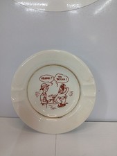 Mid Century Vintage Novelty Ashtray Safari
