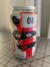 Vintage 1994 OK Soda Can 12oz Coca Cola Rare Experimental Softdrink Ironic picture