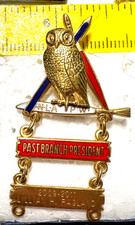 Vintage 2009-11 National League of American Pen Women (NLAPW) 14kt GF Brooch Pin picture