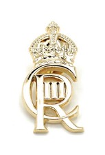 Badge Kings CIIIR Cypher gold with clutch pin at abck R2704 picture